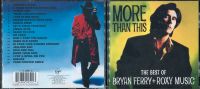 CD Bryan Ferry+Roxy Music / More than this - Versand 1,60€ Düsseldorf - Düsseltal Vorschau