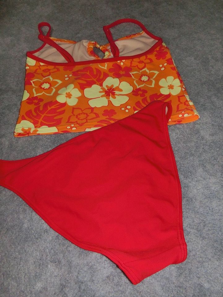 VENICE BEACH Tankini Bikini Damen 36 S Mädchen 158 164 orange rot in Dettingen an der Iller