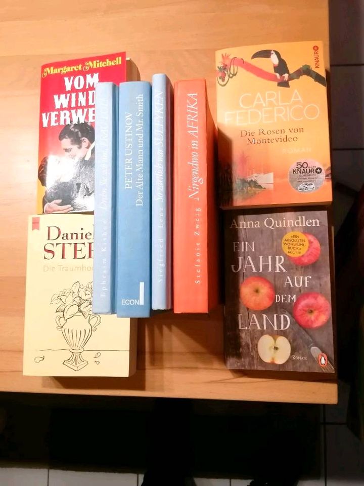 Bücher, Romane, günstig abzugeben in Fresenburg