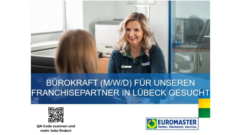 Bürokraft (m/w/d) für unseren Franchisepartner in Lübeck in Lübeck