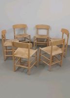 1/6 Børge Mogensen J39 Mid Century Dänisch Set Stühle Chairs Mitte - Tiergarten Vorschau