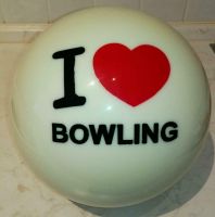 I Love Bowling Kugel Ball ungebohrt 10er Bayern - Dasing Vorschau