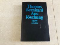 Auslöschung von Thomas Bernhard Hessen - Wolfhagen  Vorschau