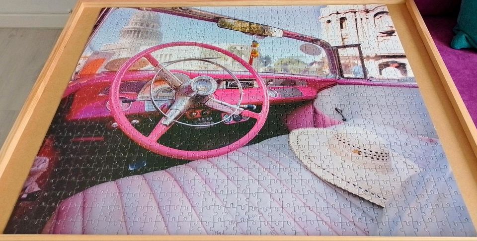 Toyuniverse Puzzle 1000 Teile 'Kuba', 2x gelegt, komplett 65x52cm in Bochum