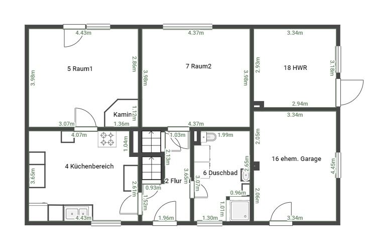 Haus mit Doppelcarport auf 2.396 m² Grundstück in ruhiger Lage von 18258 Schwaan in Schwaan