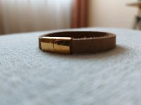 Leder Armband Bech mit Goldfarbigem Magnetverschluss Köln - Ostheim Vorschau