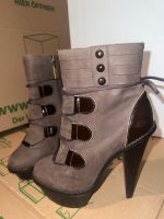 Buffalo Stiefeletten Boots High Heels Leder Gr. 37 Baden-Württemberg - Ulm Vorschau