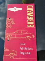 Borgward Gesamtprogramm/Fabrikationsprogramm ca. 1954 Hessen - Neuenstein Vorschau