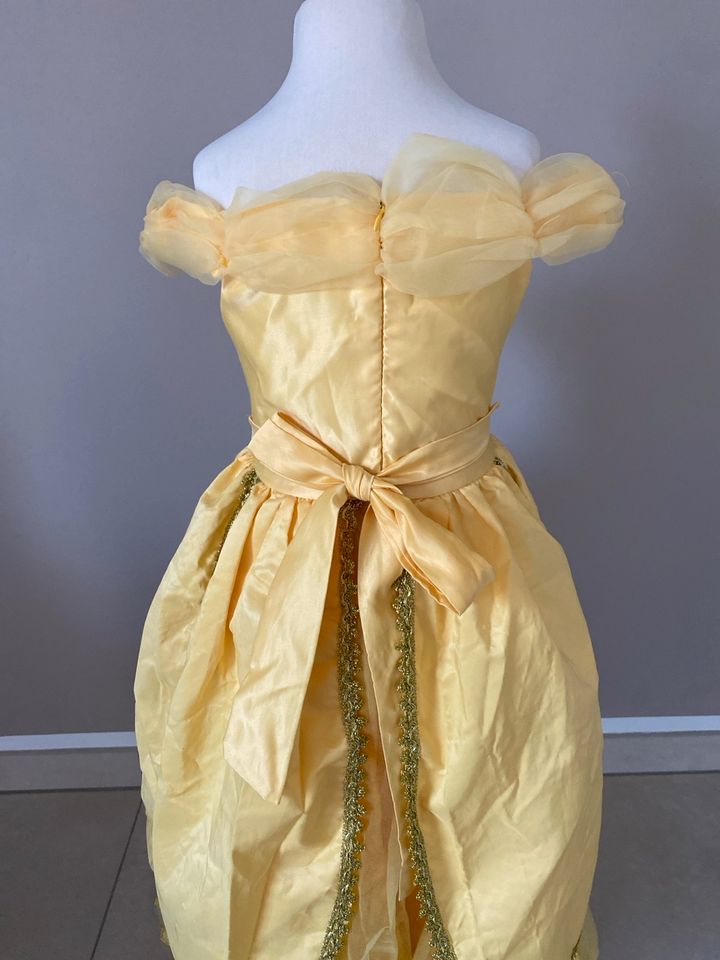 Kleid Kostüm Prinzessin Disney Belle gr 128 Karneval in Solingen