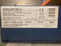 Böhler SG 3 Schweißdraht 1,2mm Niedersachsen - Langlingen Vorschau