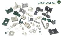 Zaunzubehör für Zäune Doppelstabmattenzaun B Gittermattenzaun Stabzaun Gartenzaun Mattenzaun  Stabmattenzaun und Zaunpfosten Berlin - Spandau Vorschau