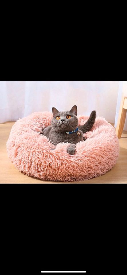 Hundebett Katzenbett Anti-Stress Kissen Plüsch Wolke 40-120cm Neu in Gütersloh