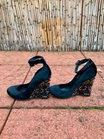 LOUIS VUITTON LV Pumps Glitzer Steine Gr. 38 EDEL ORIGINAL Sachsen-Anhalt - Halle Vorschau