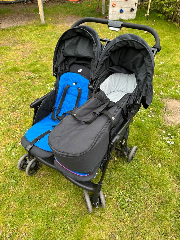 Joie Air Twin Buggy mit Babyschale in Braunschweig
