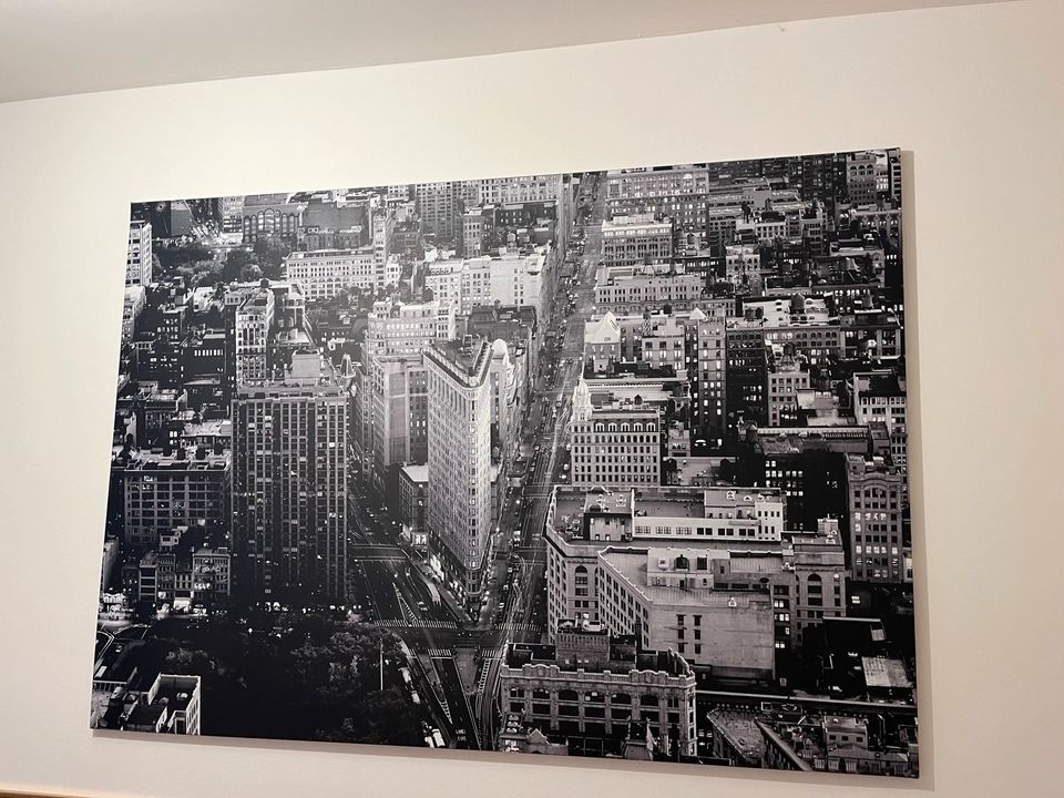 New York Bild XXL 140 x 200 cm, von Ikea in München