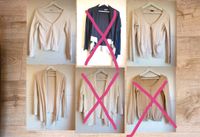 Cardigan H&M Vero Moda rosa beige Gr. S XS 34 36 Creme weiß Bayern - Bad Bocklet Vorschau