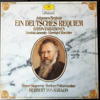 Johannes Brahms, ein Deutsches Requiem 2 Platten in Box gebraucht Nordrhein-Westfalen - Gummersbach Vorschau