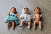 DDR 3 Püppchen Puppenstube 7 cm Vintage Ostalgie Sachsen - Moritzburg Vorschau