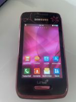 Samsung mobile La Fleur Wave Y Handy rot gut erhalten,Akku defekt Nordrhein-Westfalen - Alfter Vorschau