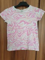 dopodopo Mädchen T-Shirt Gr.128 rosa weiß gemustert Niedersachsen - Sehnde Vorschau