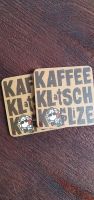 Untersetzer "Kaffee Klatsch Komplize" 2 Stück Thüringen - Erfurt Vorschau