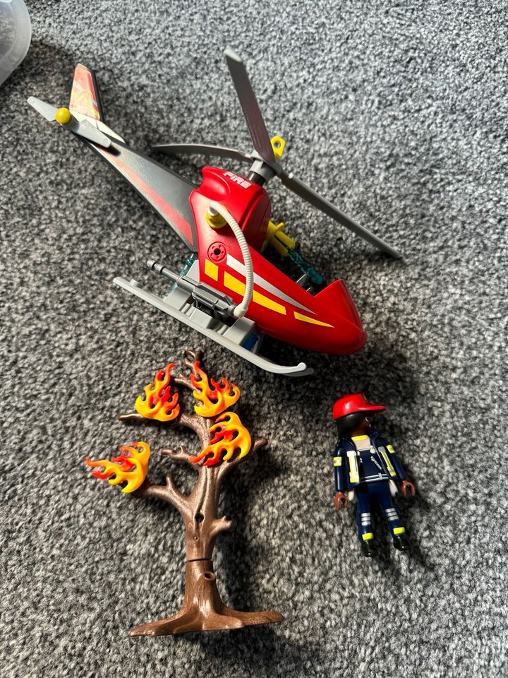 Playmobil Hubschrauber Feuerwehr in Pforzheim