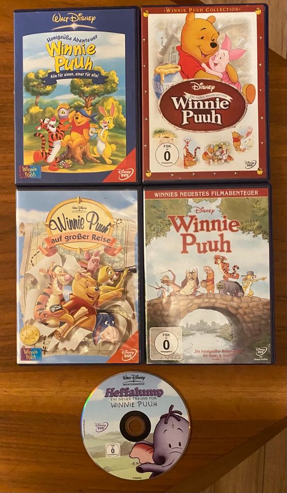 Winnie Puuh DVDs in Hilpoltstein