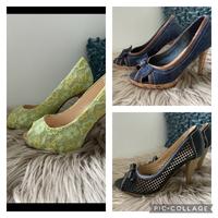 High heels 36  jeans blau und schwarz Bayern - Ainring Vorschau