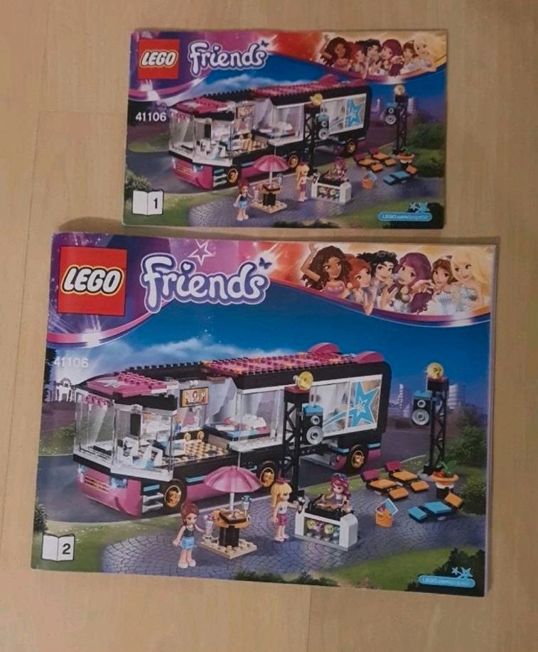 Lego friends 41106 Pop Stars Tour Bus wie NEU in Emsdetten