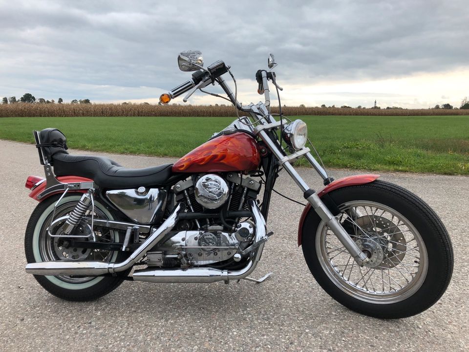 Harley Davidson Sportster Ironhead  Eisensportster in Mühldorf a.Inn