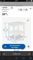 Ikea LUNNARP - Couchtisch, Wohnzimmertisch Rheinland-Pfalz - Dirmstein Vorschau