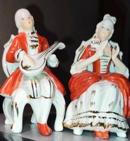 Porzellan Figuren Barock Rokoko je 6 x 12 cm Sachsen-Anhalt - Halle Vorschau