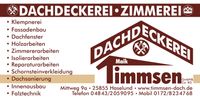 Dachdecker- Zimmerer- und Bauklempnergesellen (m/w/d) Nordfriesland - Haselund Vorschau