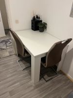 ❤️ Weißer Esstisch - Wohnzimmer - Tisch mit Stühle Nordrhein-Westfalen - Siegen Vorschau