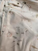 OUI Jeans/ beige geblühmt/ Gr.44 Rheinland-Pfalz - Saulheim Vorschau
