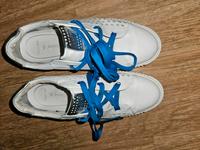 Marco Tozzi Schuhe weiß Gr 40 Sneaker Sportschuh Turnschuh Leipzig - Schönefeld-Abtnaundorf Vorschau