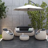 Gartenlounge Set 3-tlg mit Kissen und Tisch NEU Hessen - Darmstadt Vorschau