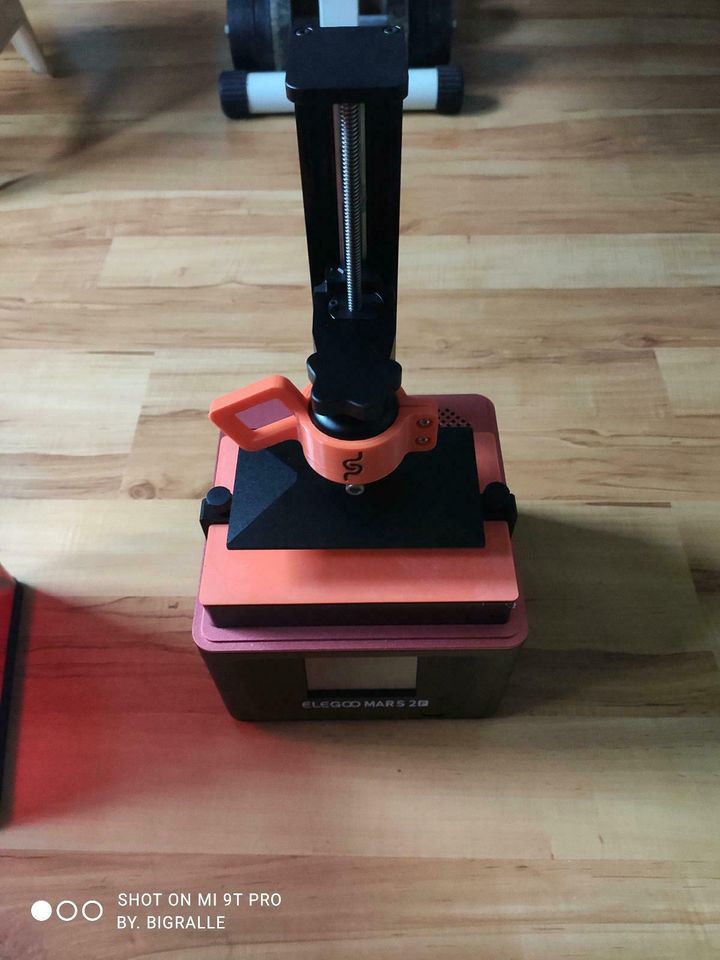 3D Resin Drucker  Elegoo Mars 2 Pro + Resin + Air Filter + Uv Box in Thüngersheim