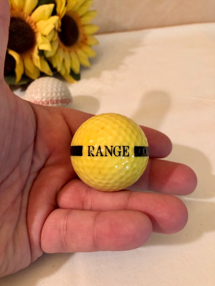 2x GOLFBALL PROMO SELTEN TOP ZUSTAND ZAHNÄRZTE KONGRESS in Telgte