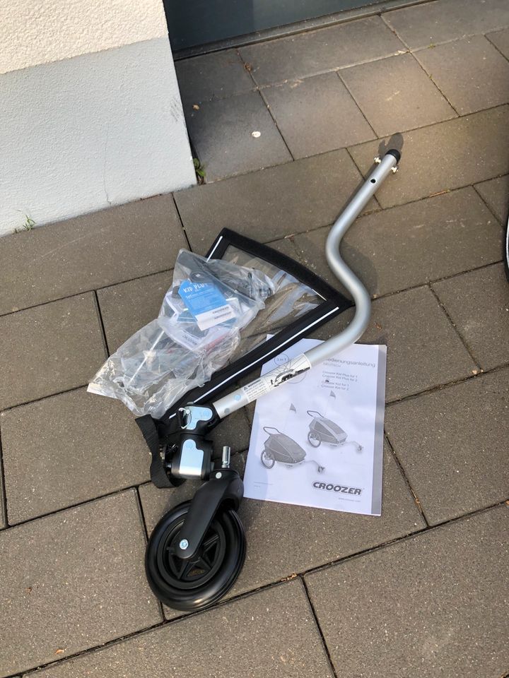 Croozer Kid Plus for 1, 3 in 1 Fahrradanhänger, Buggy, Jogger in Rheinbach