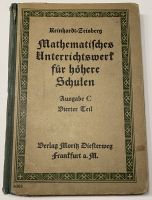 Altes Mathematikbuch von 1933! Bayern - Deining Vorschau