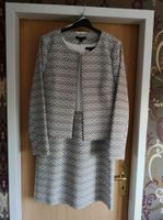 Comma Kleid mit Blazer 42 NEU weiß beige creme geometrisch Berlin - Wilmersdorf Vorschau