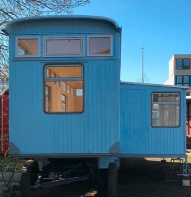 8m Zirkuswagen mit Klappveranda - Bauwagen - Tiny House in Leipzig