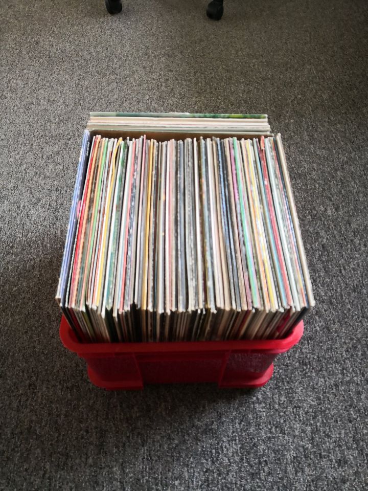 110 Stk. vintage Schallplatten, LP´s, Lindenberg, Puhdys, Mafay in Mülsen