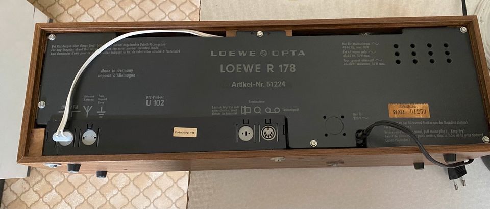 Loewe Opta R178 in Hannover