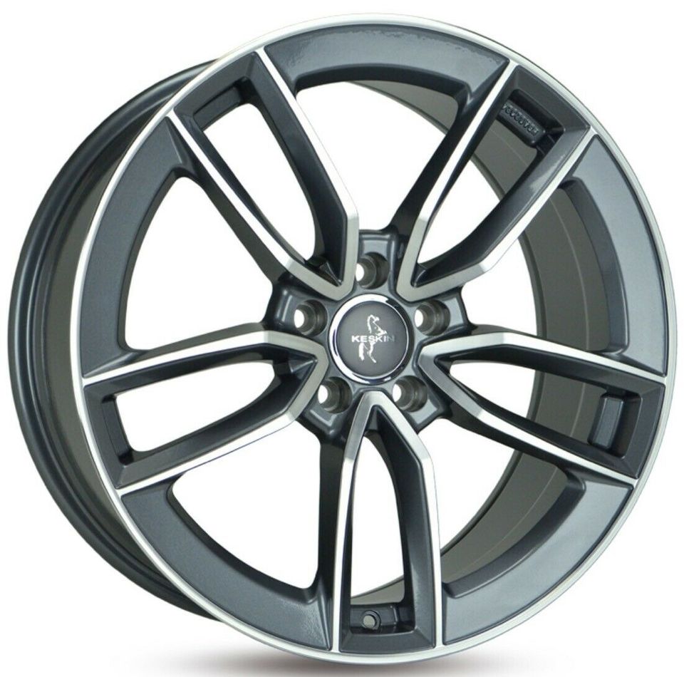 Alufelgen Keskin KT21 8.0x18 LK 5x112 Audi VW Skoda Mercedes SEAT in Haiger