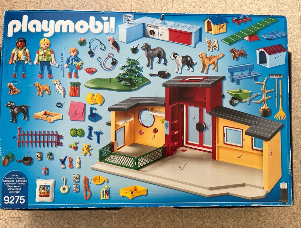 Playmobil großes Tierheim 9275 in Oberhausen