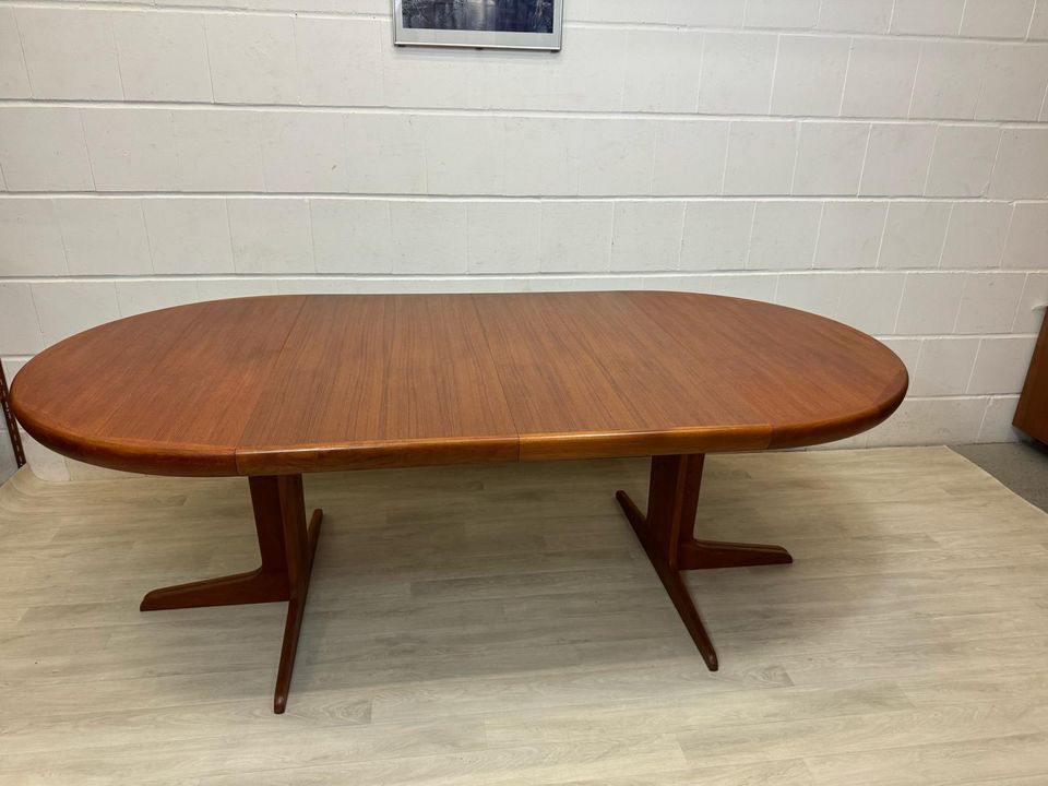 Vintage massiv Teak Esstisch dining table SPØTTRUP VV DANISH 70er in Delmenhorst