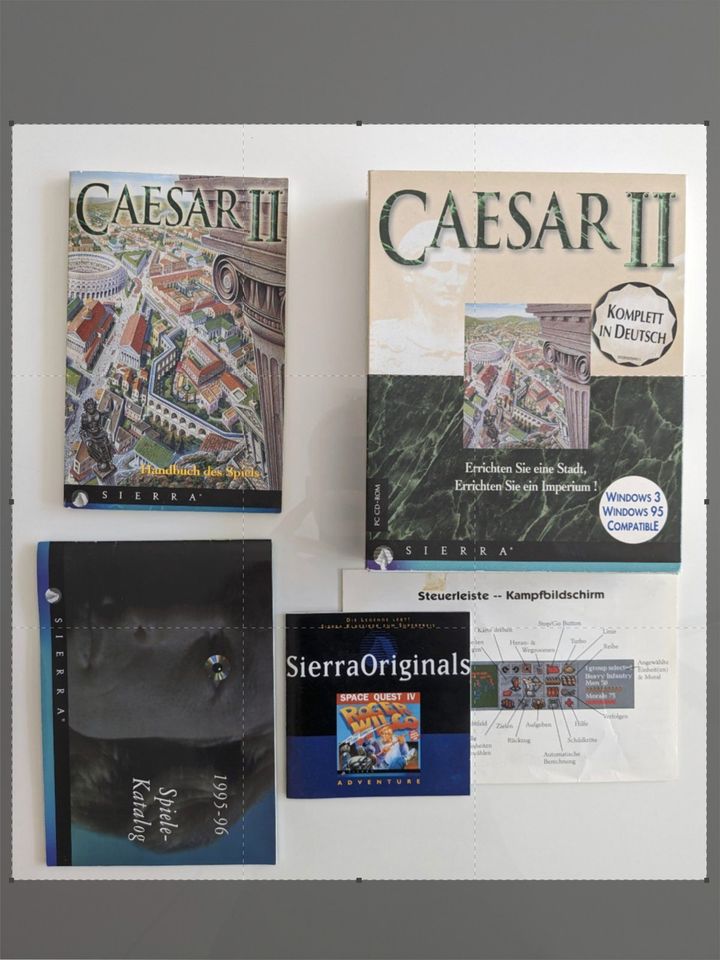 Caesar II PC-Spiel Sammlerstück Big Box in München