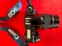 Für Liebhaber Canon EOS 500 analog mit Voigtländer Teleobjektiv Hessen - Erzhausen Vorschau